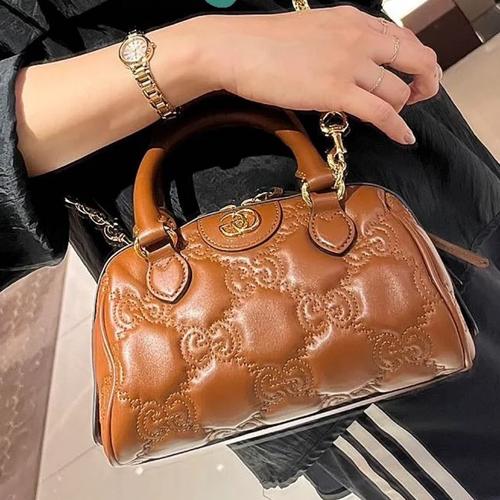 gucci新款 matelasse 皮革手袋